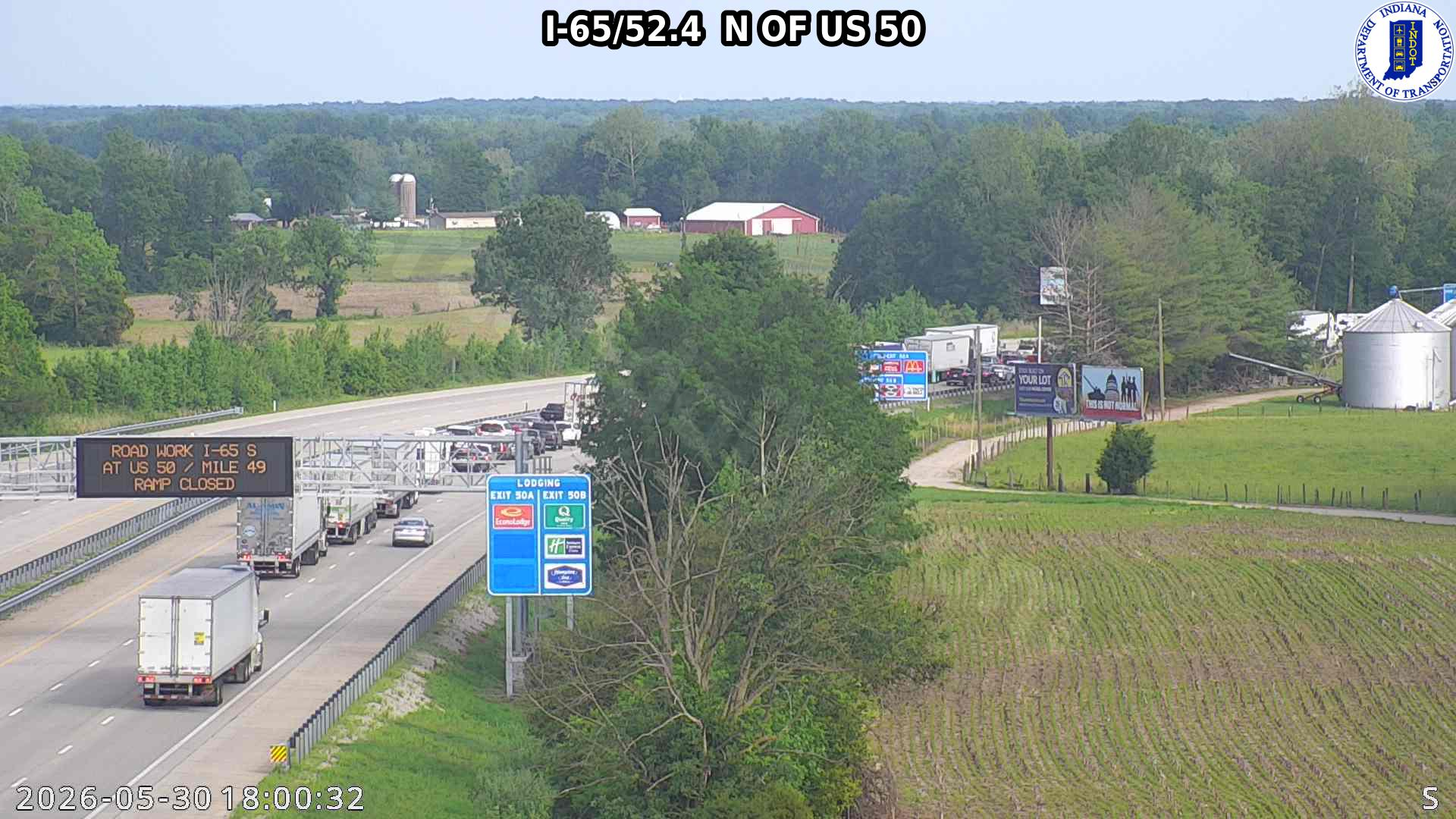Indiana State Police investigating fatal crash on Interstate 65 in Jackson County