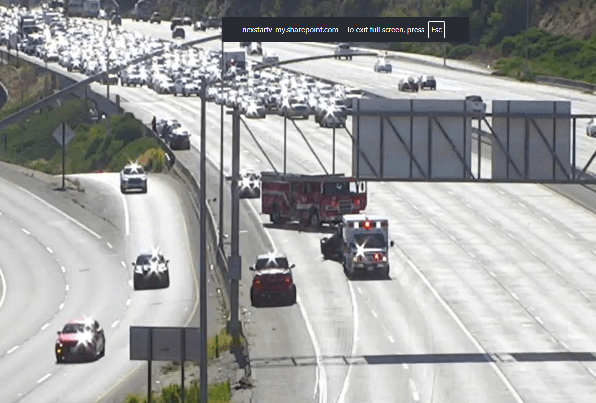 Rollover crash on I-8 near I-15 causes traffic disruption