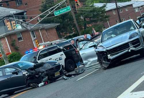 Stolen Porsche Driver Rescued From Palisades Cliffs After Multi-Car Crash