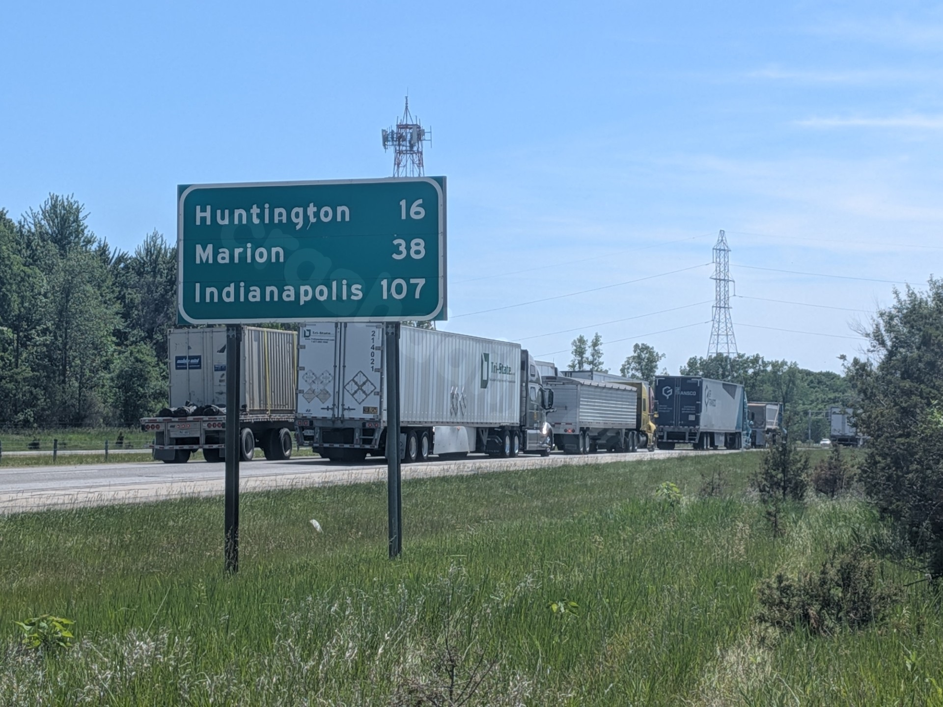 Crash snarls traffic on I-69 just south of GM plant
