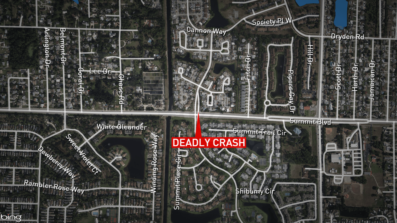 Deadly crash under investigation in Palm Beach County