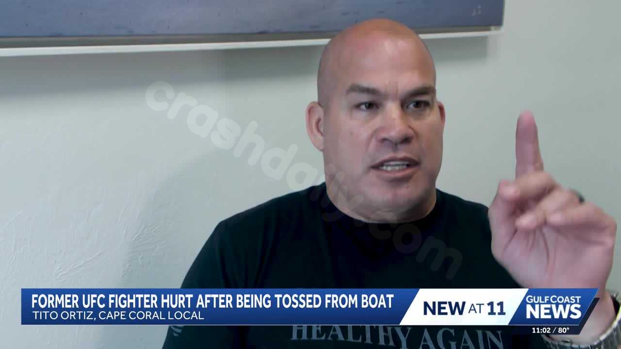 Former UFC fighter Tito Ortiz describes Cape Coral boating accident that left him unconscious