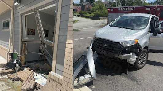Repairs underway after vehicle crashes into Westmoreland County animal clinic