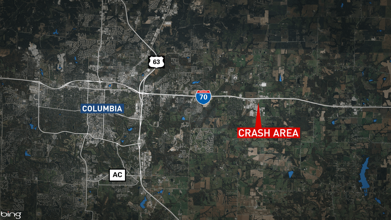 Columbia teenager hospitalized after two-car crash