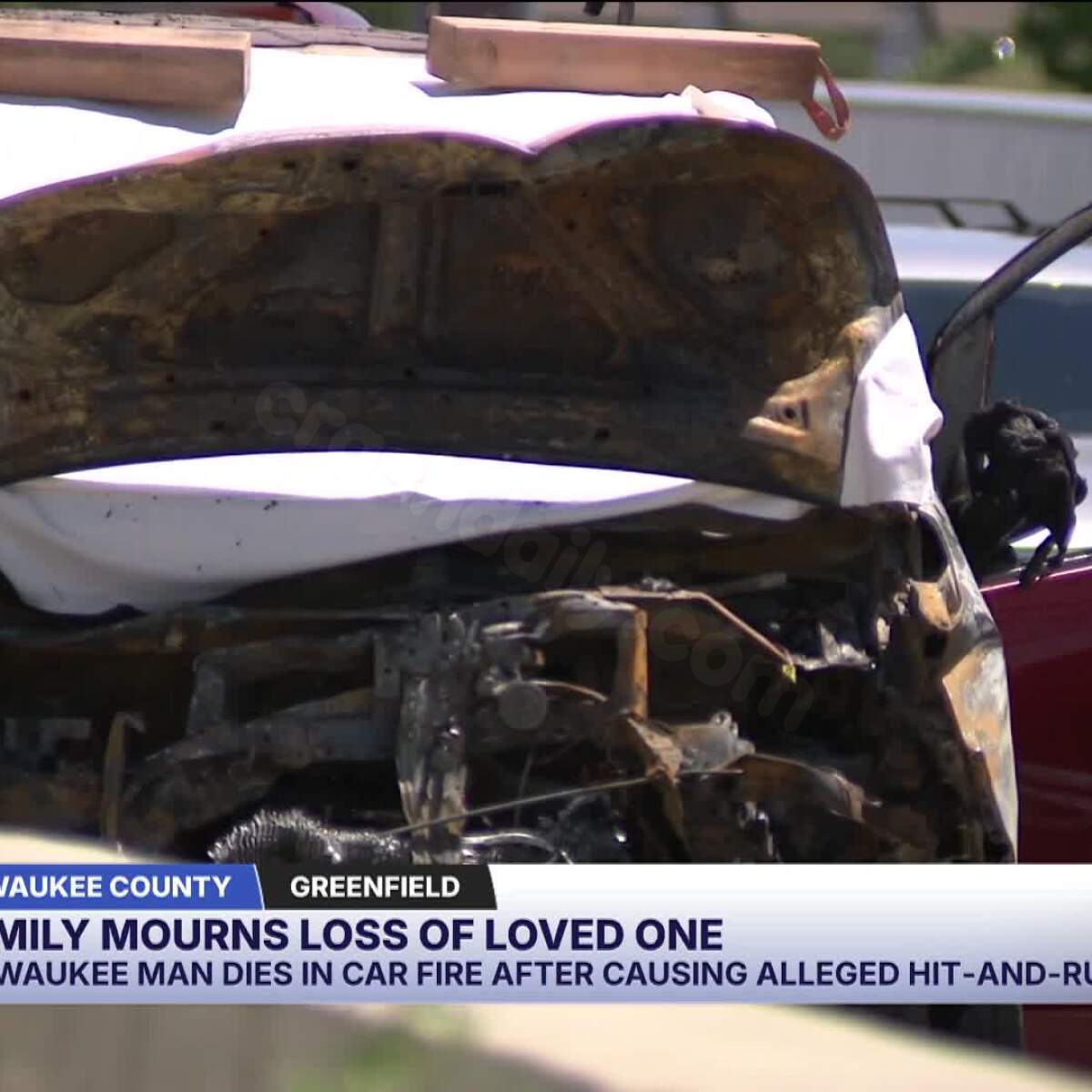 Family of man who died in Greenfield car fire Tuesday is hoping for answers