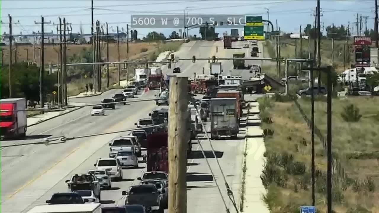 One killed in crash in Salt Lake City; road closures remain in place