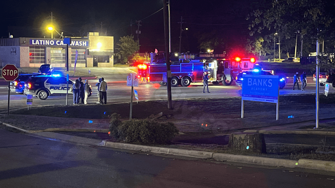 Two Birmingham Police Officers Injured Four-Car Crash