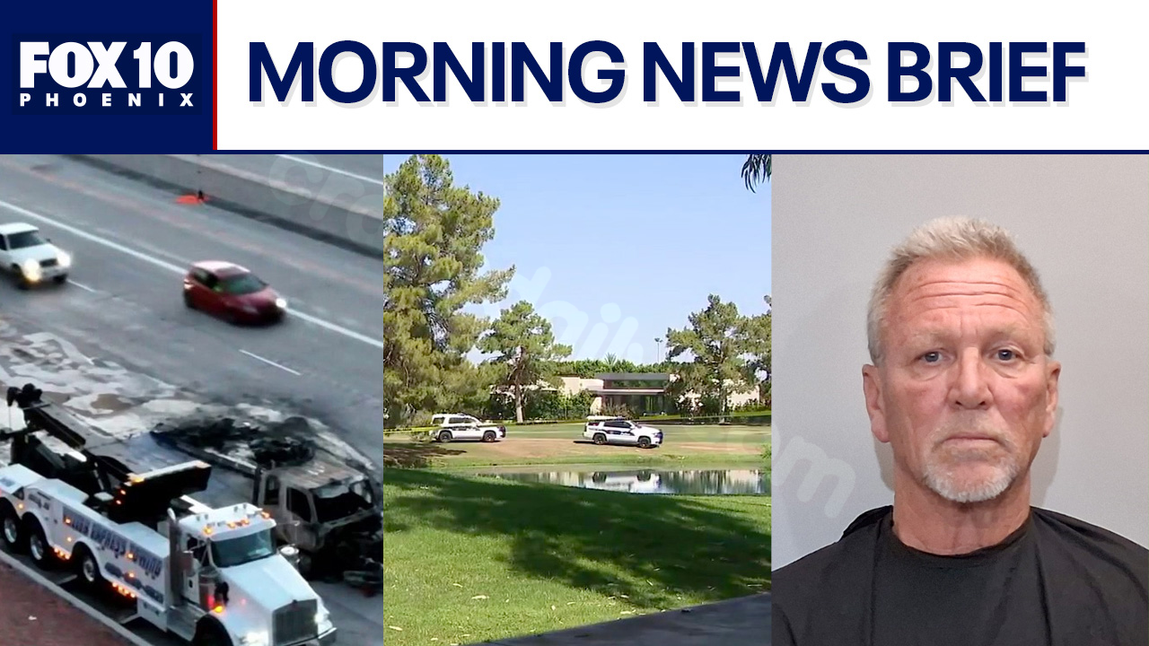 Fiery crash on Loop 101 kills driver; body found floating in Phoenix pond l Morning News Brief
