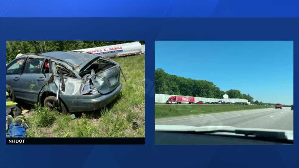 Londonderry woman seriously hurt after losing control of vehicle on I-93