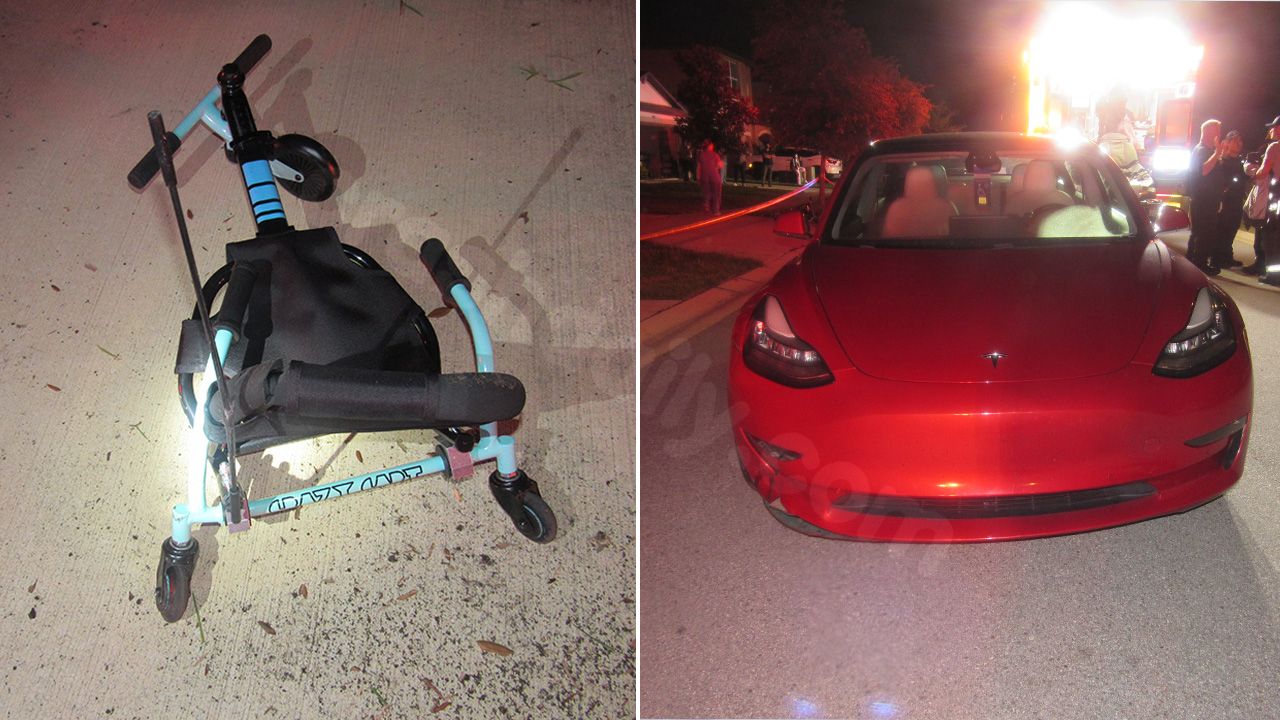 7-year-old boy riding scooter dies days after collision with Tesla: FHP