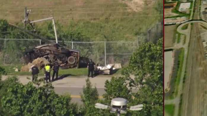 Coroner identifies 54-year-old who died in rollover crash near airport