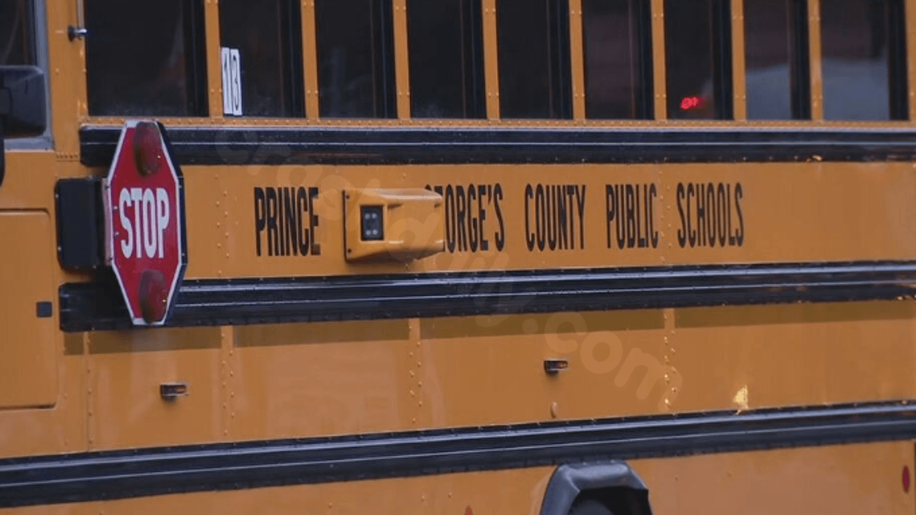 Driver hospitalized after school bus crash in Bowie; children unharmed