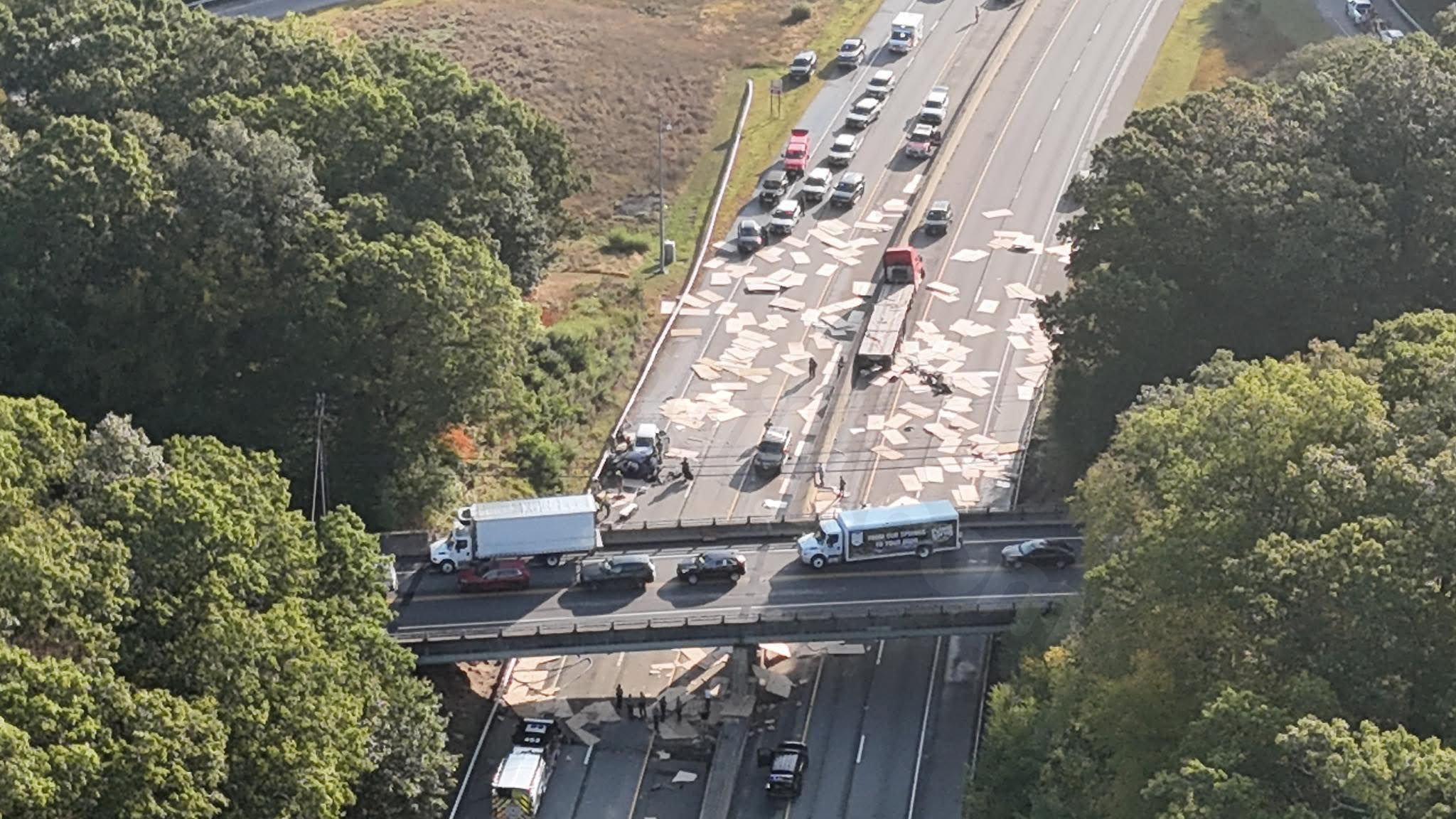 Texas truck driver was inattentive in leadup to fatal I-95 crash in Westbrook, warrant says