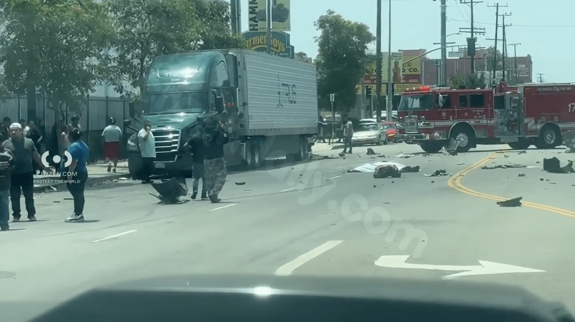 DUI suspected in violent, fatal crash in downtown Los Angeles: police