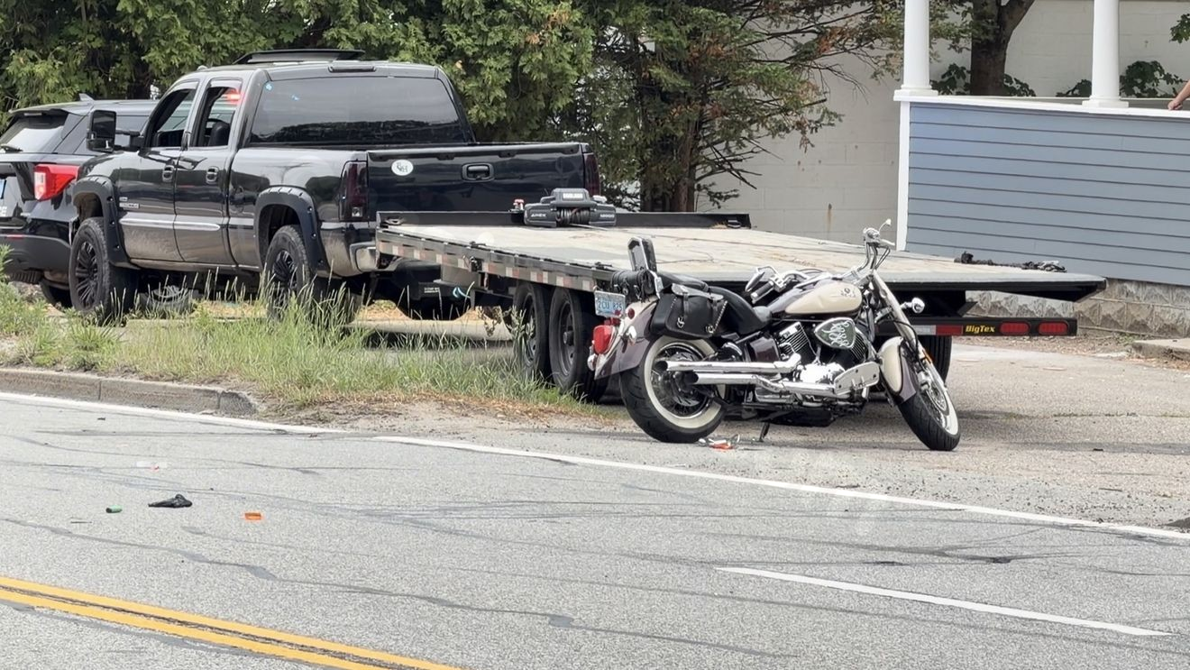 Person dies after motorcycle crash in Johnston