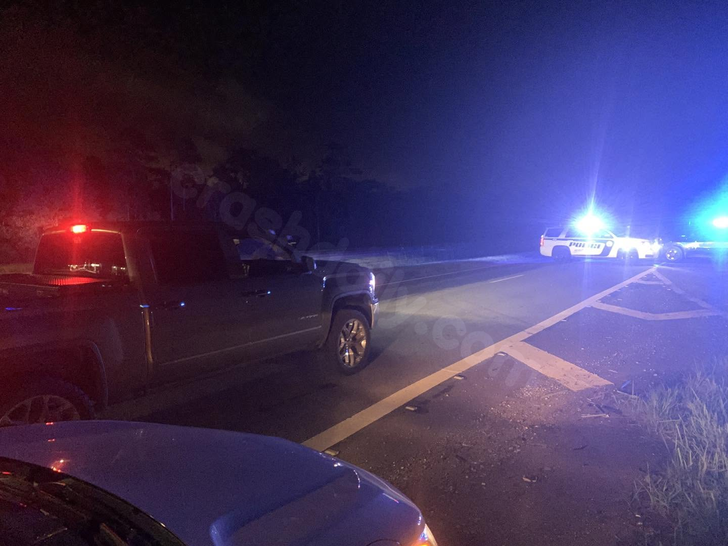 Rangeline Road blocked after serious accident before dawn Sunday morning