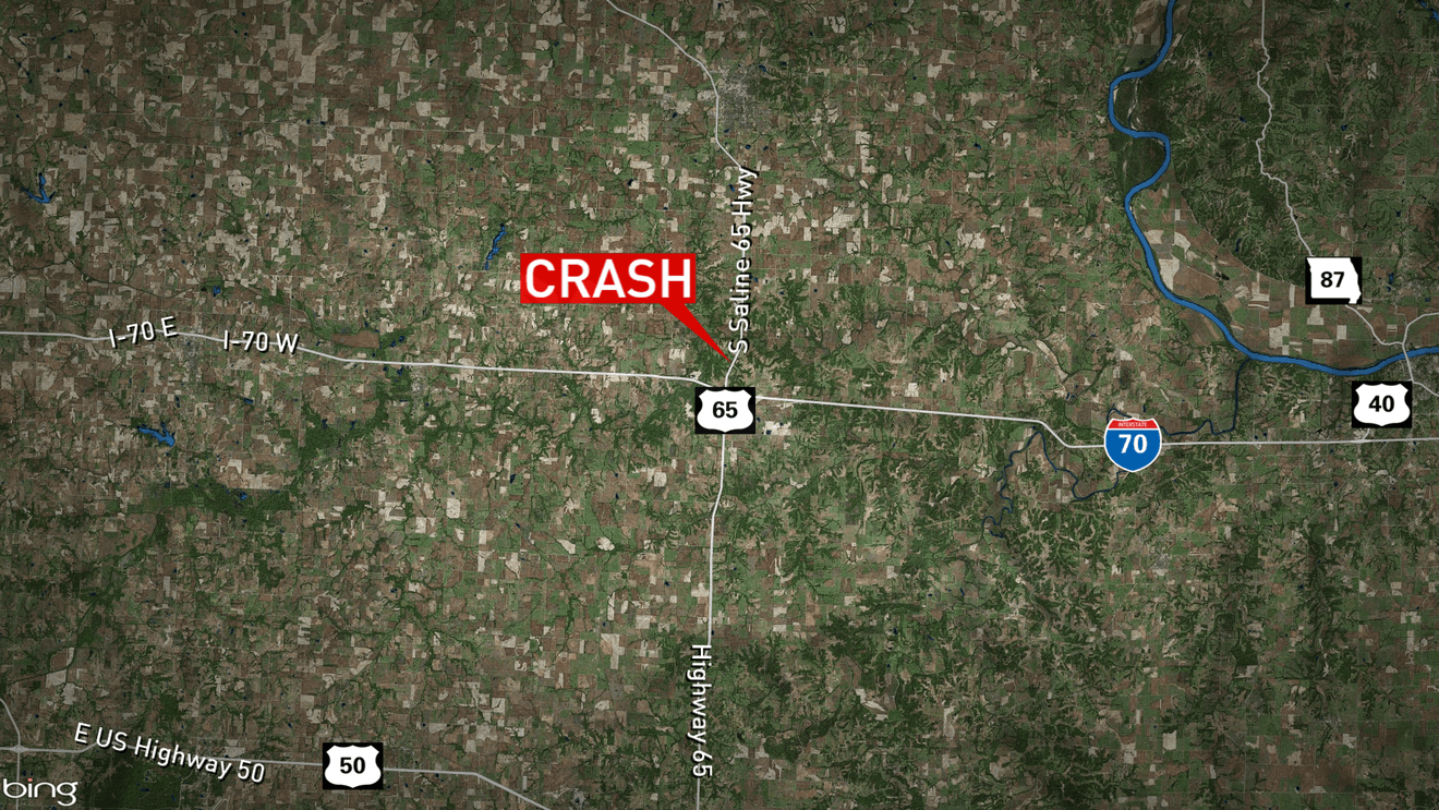 Two people hospitalized in single car crash in Saline County on Saturday