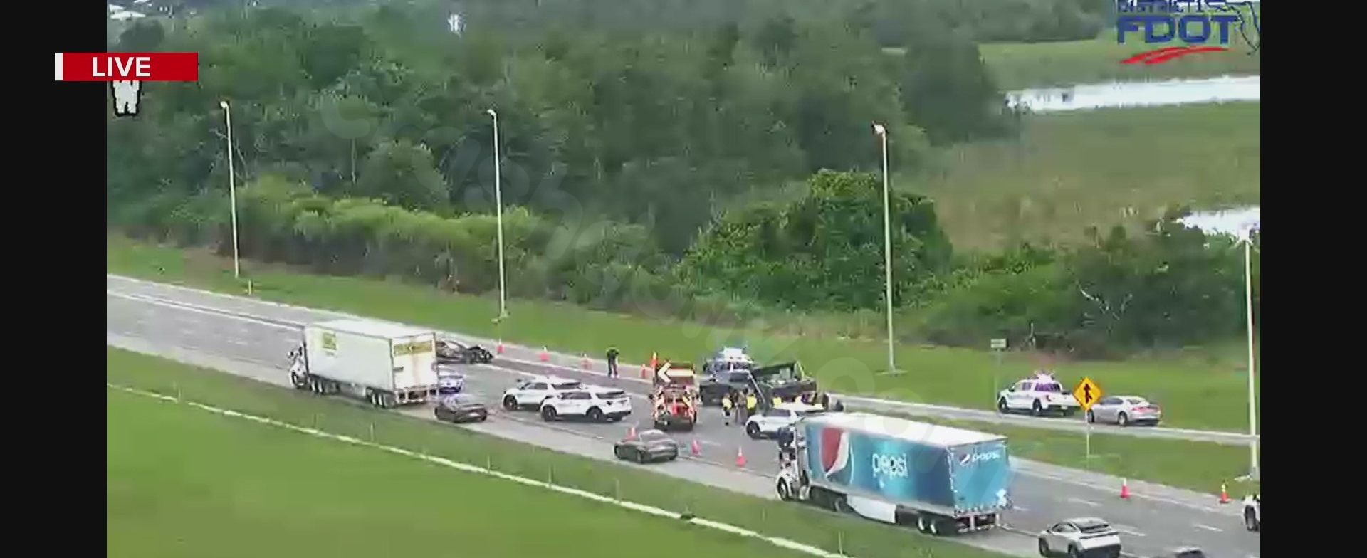 All westbound lanes of I-4 in Polk City closed after fatal crash: FHP