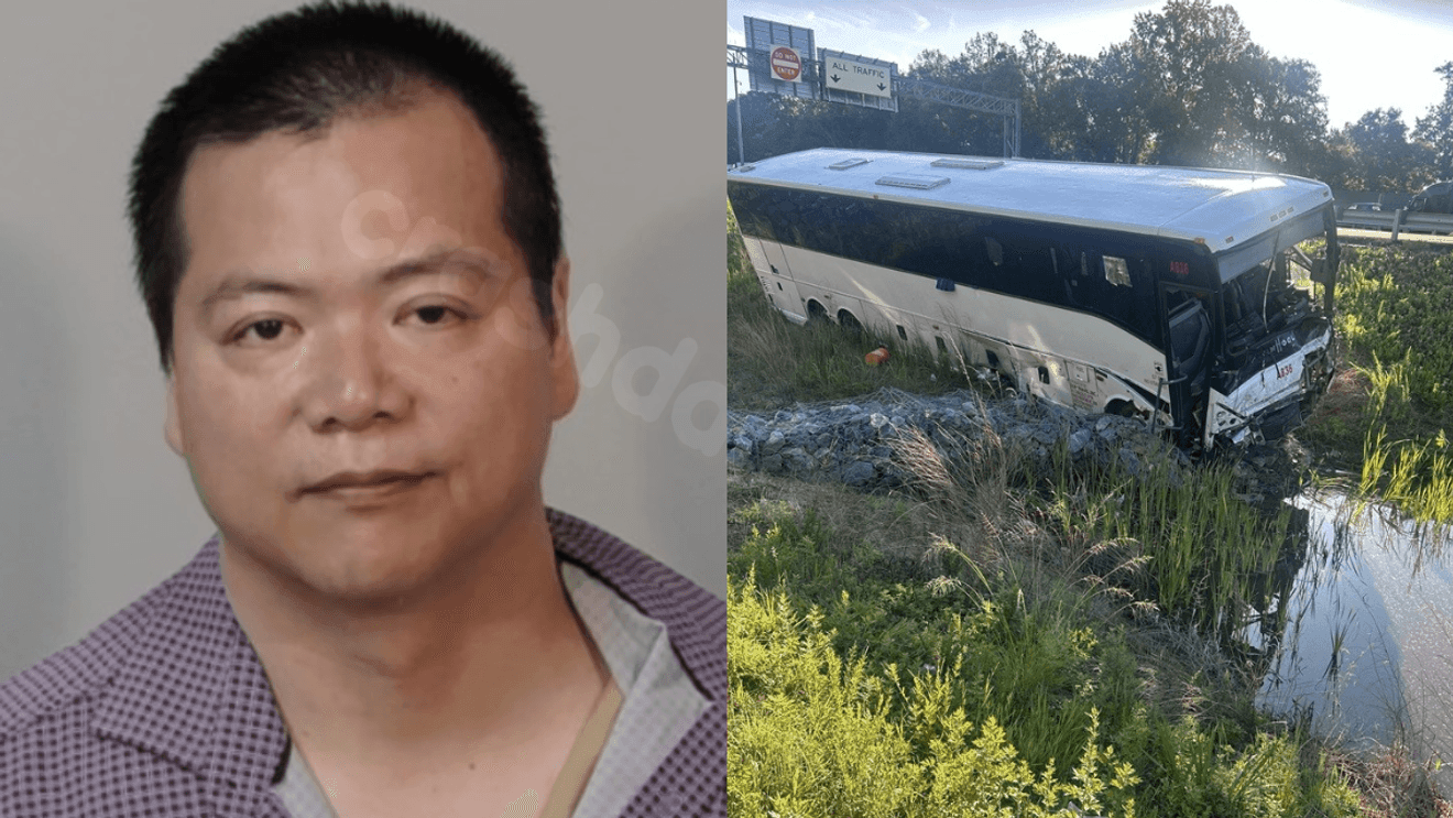 Bus driver accused in deadly I-95 Stafford Co. crash released from hospital, now in jail