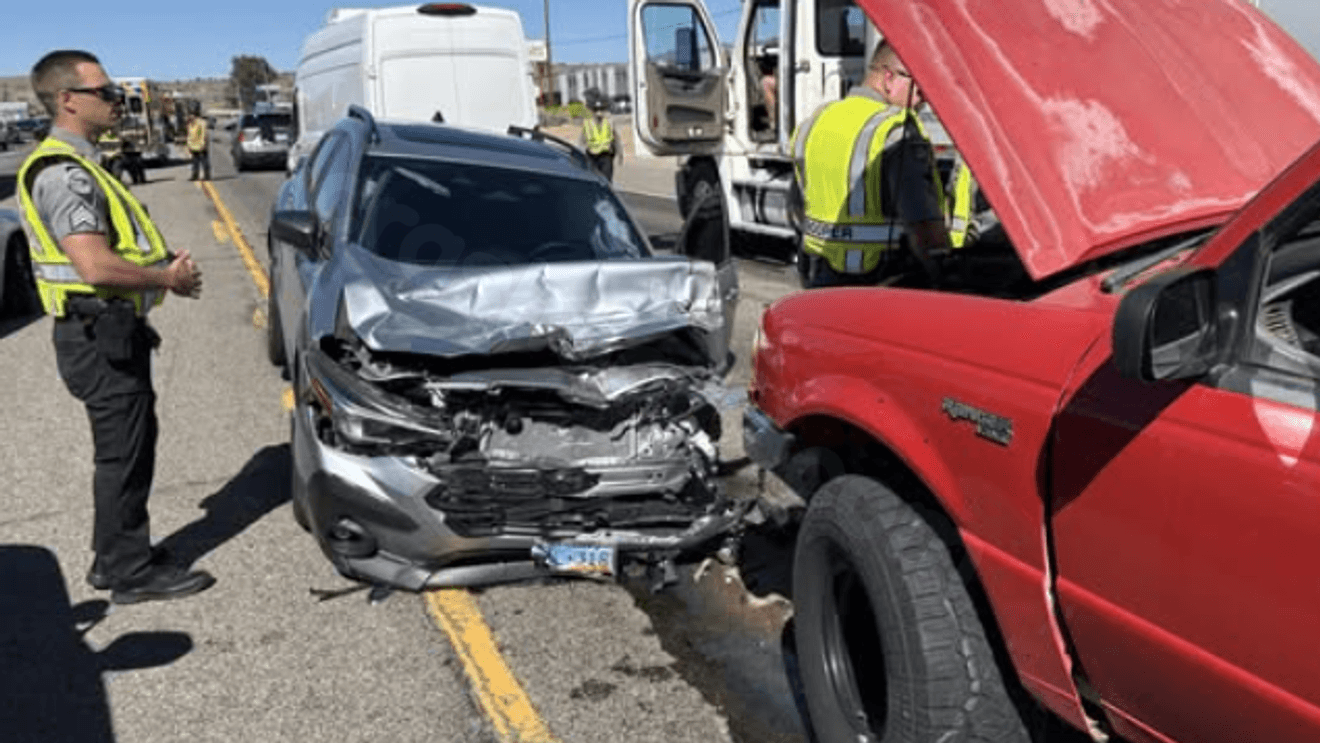 Crash involving six vehicles snarls Carson City traffic; one taken to hospital