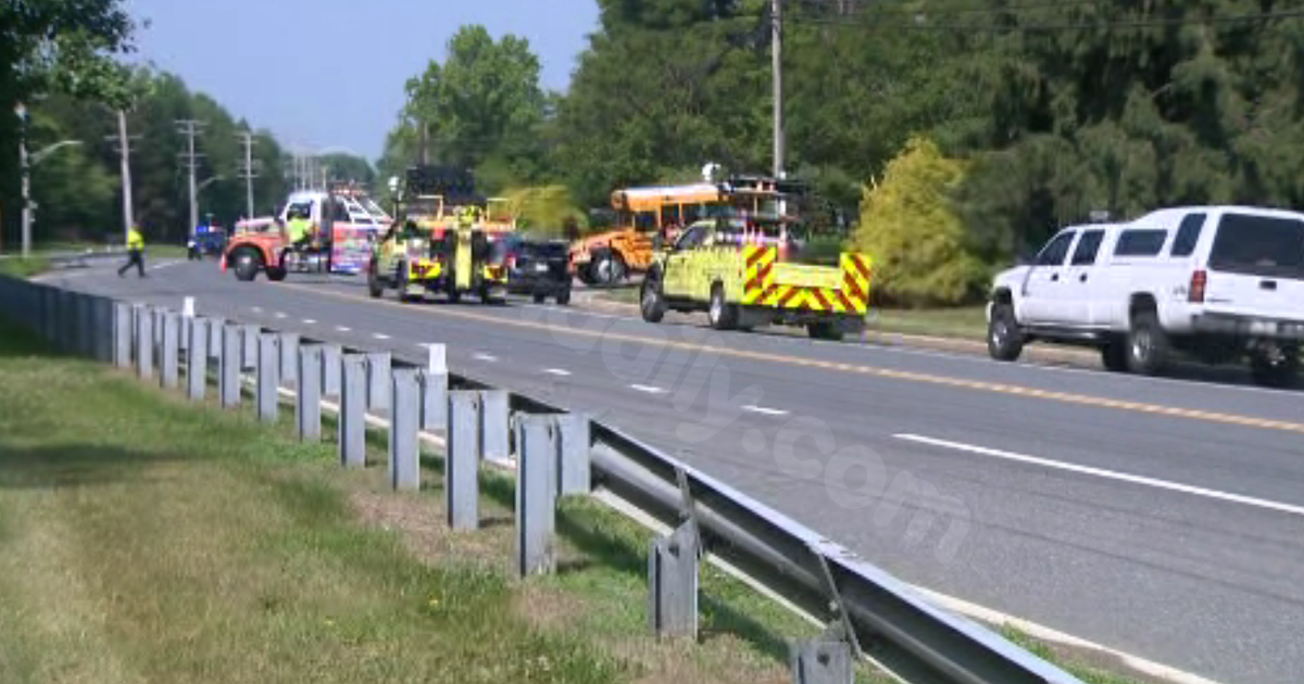 School bus crash in Anne Arundel County sends 11 students, 1 driver to hospital