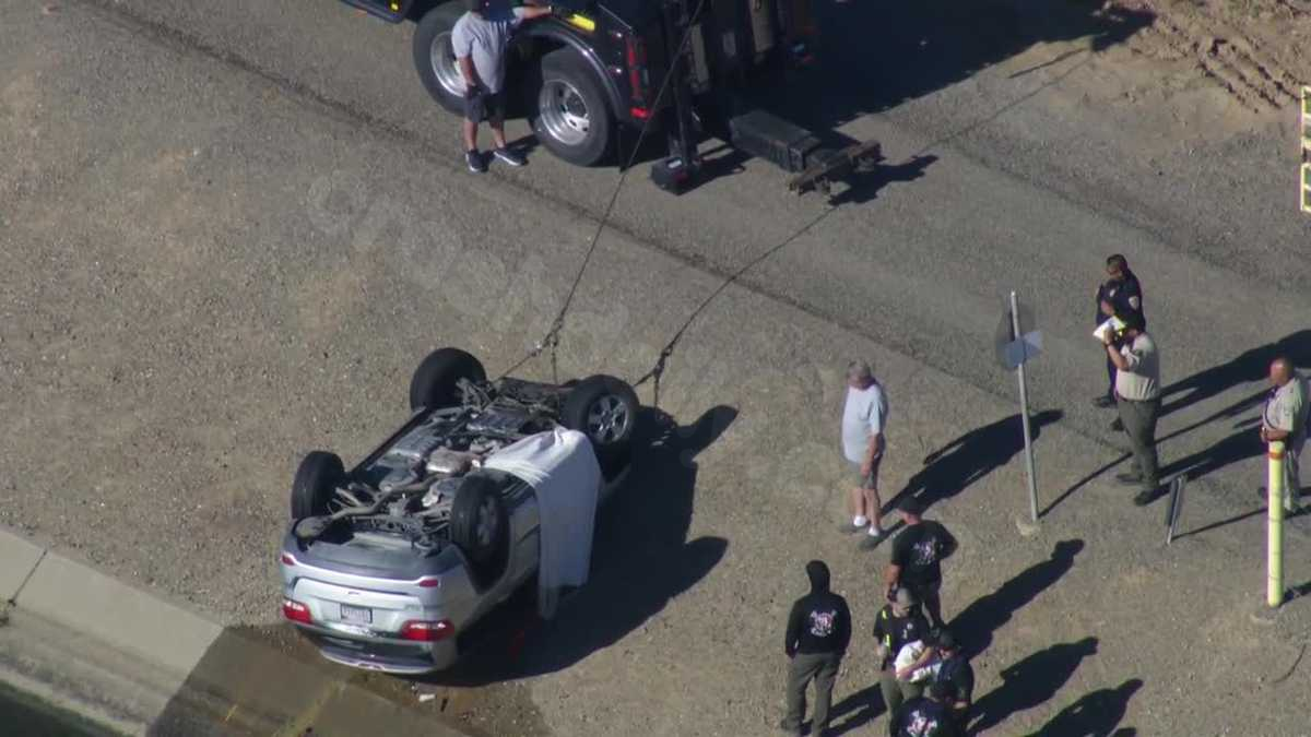 Woman dead after vehicle crashes into canal in Stanislaus County