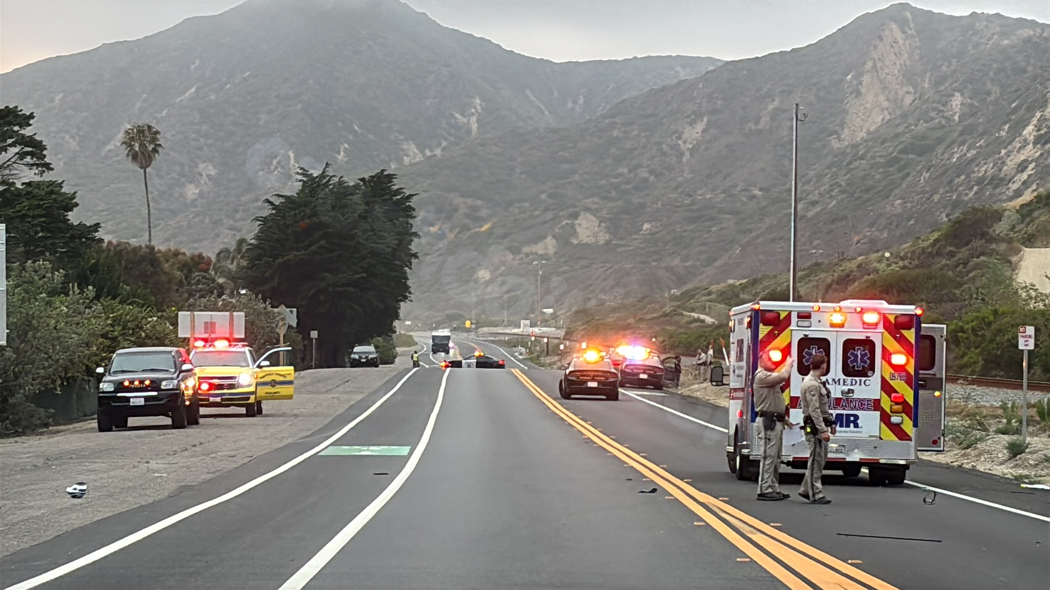 2 bicyclists killed, 1 injured by suspected DUI driver on PCH near Solimar Beach