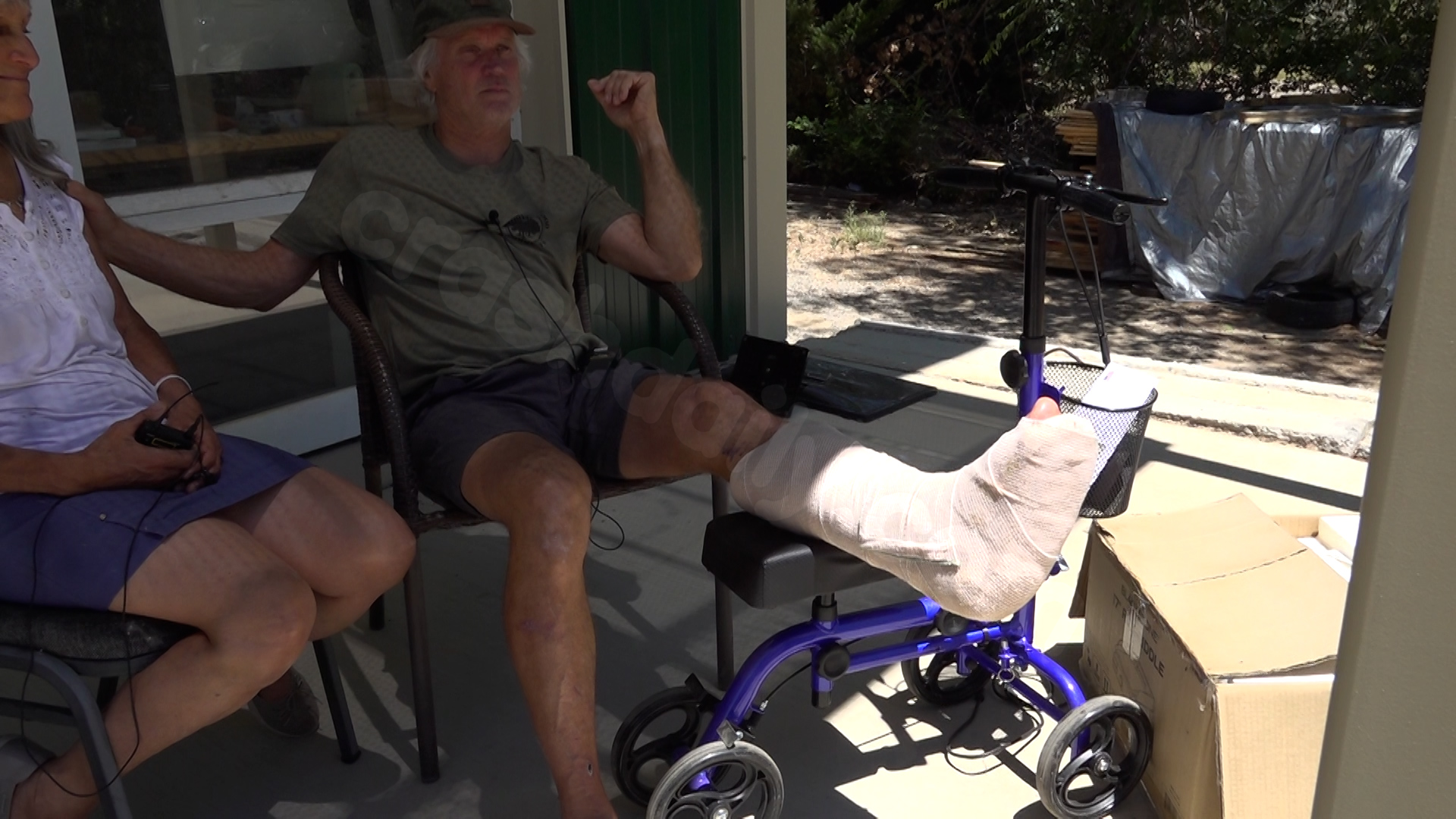 ‘I’m in trouble’: Local mountain biker speaks out about brutal accident