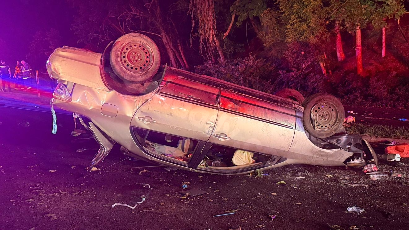 4 women hurt, 1 critically, in rollover crash in Southeast DC