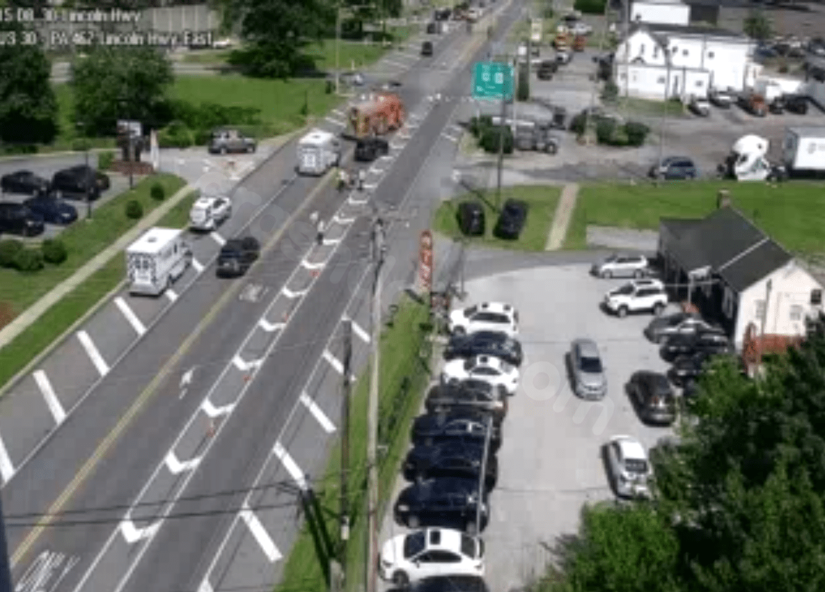 Crash closes major Lancaster County roadway
