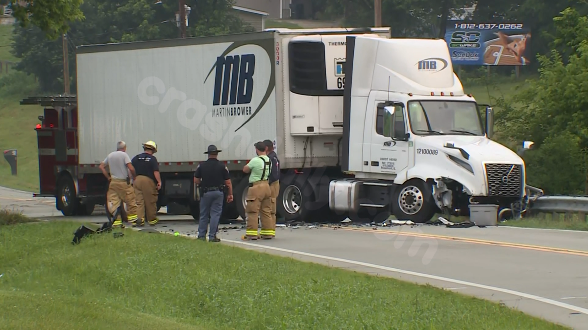Police: 2 dead, 3 injured after head-on crash occurs overnight in Dearborn County