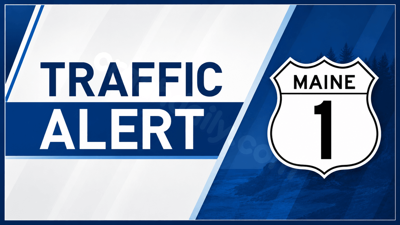 Crash shuts down Route 1 in Scarborough