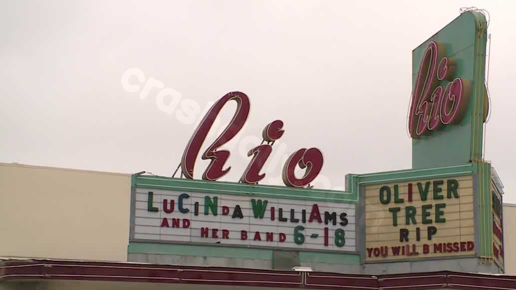 Memorial sign placed in Santa Cruz for musician Oliver Tree after fatal helicopter crash