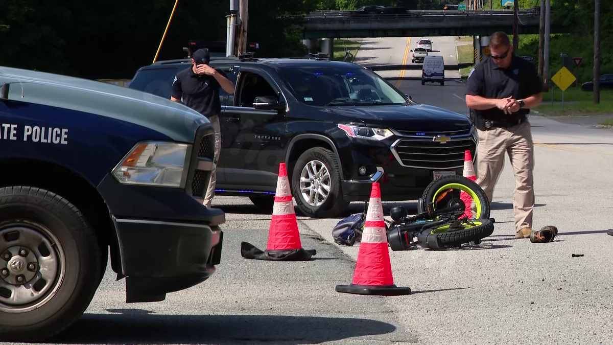E-bike rider injured in crash near Dunkin' during morning rush hour