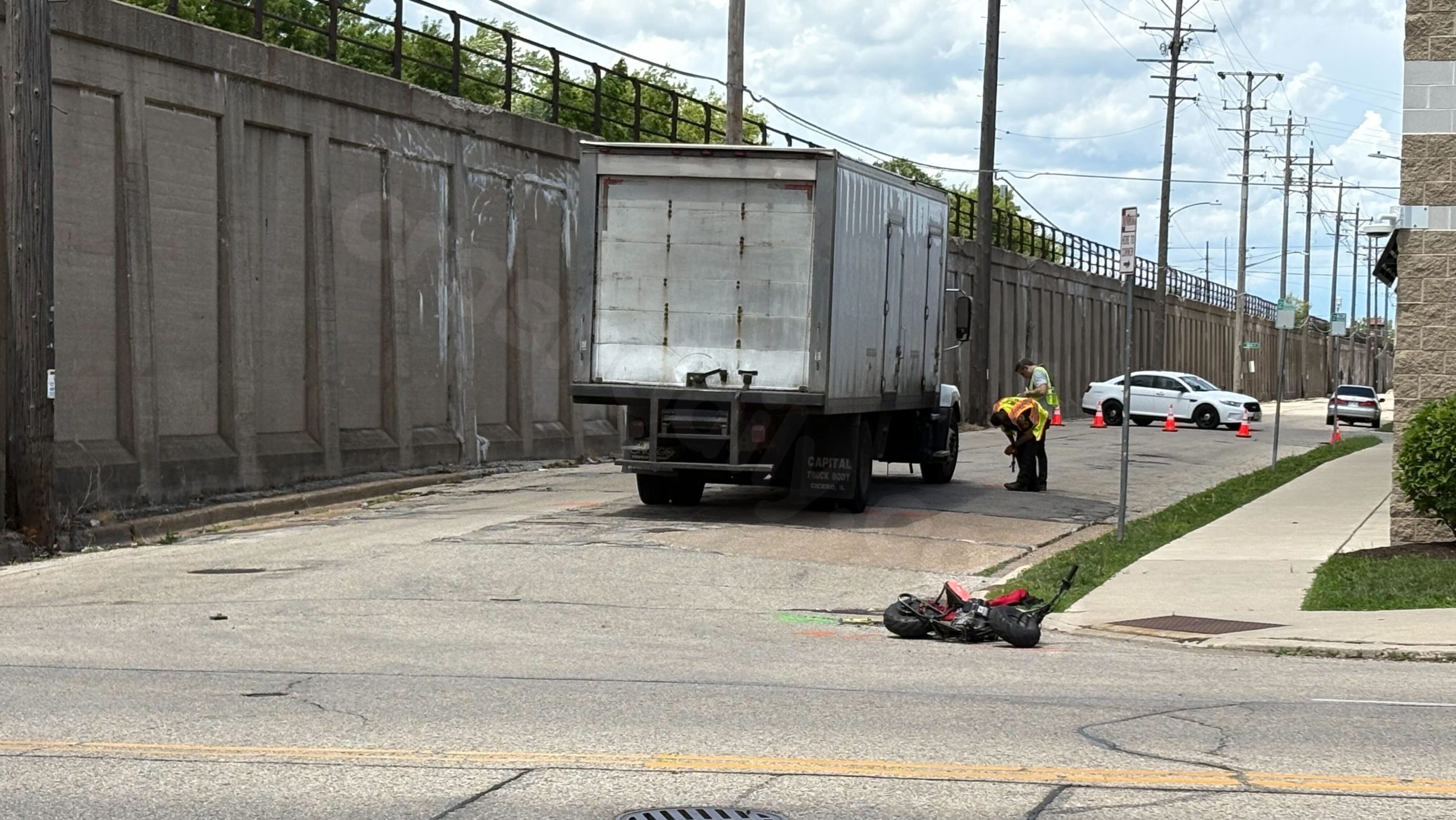 Kenosha fatal crash; man dies after collision with box truck