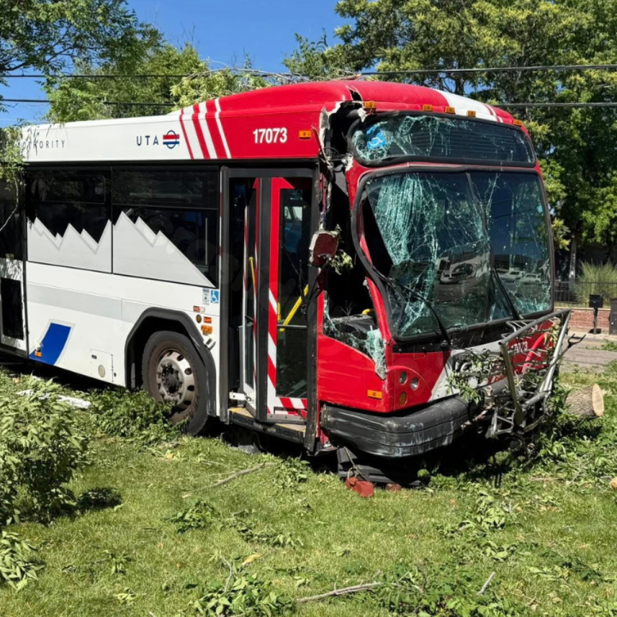 UTA bus involved in Clearfield accident after driver suffers medical emergency