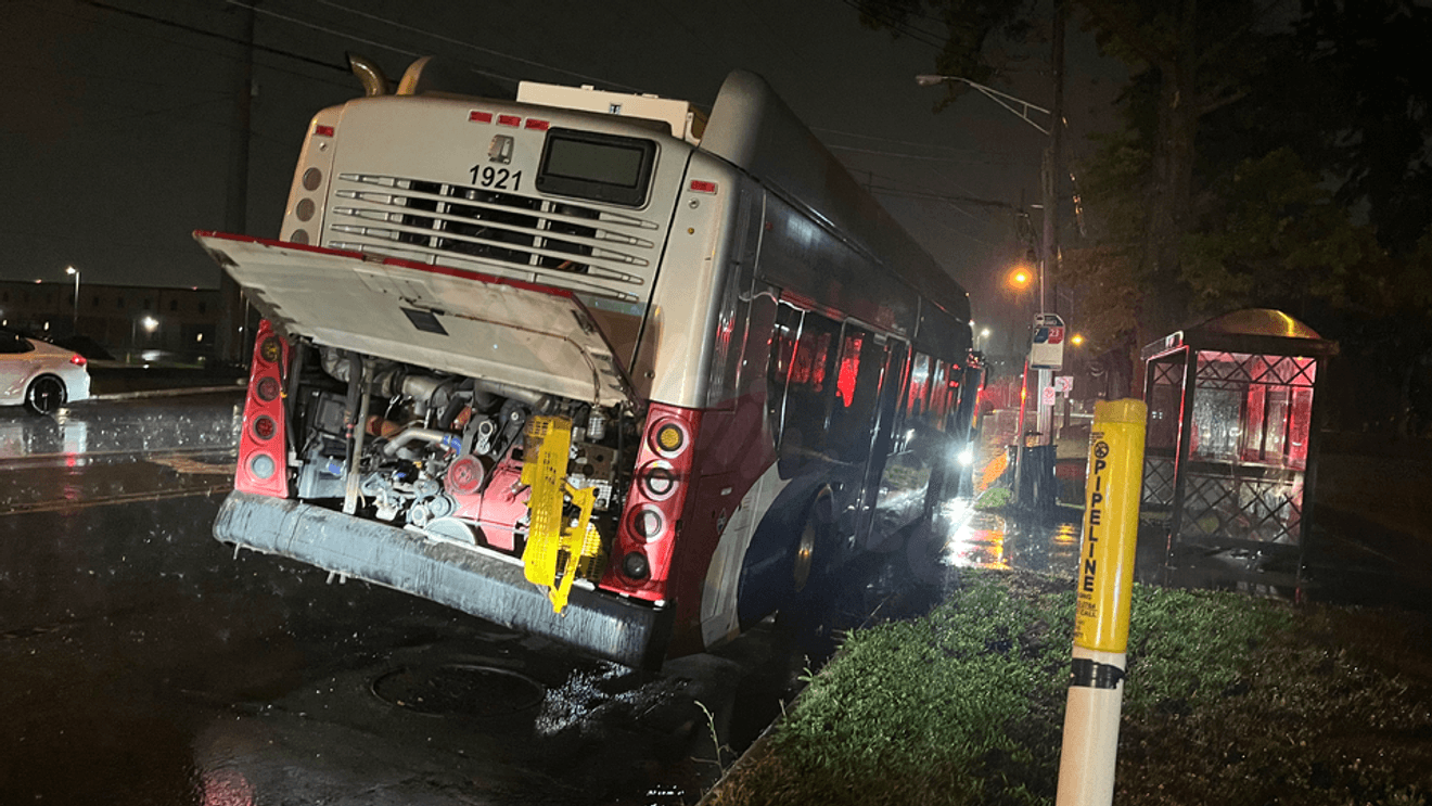One dead after crash between COTA bus, pickup truck