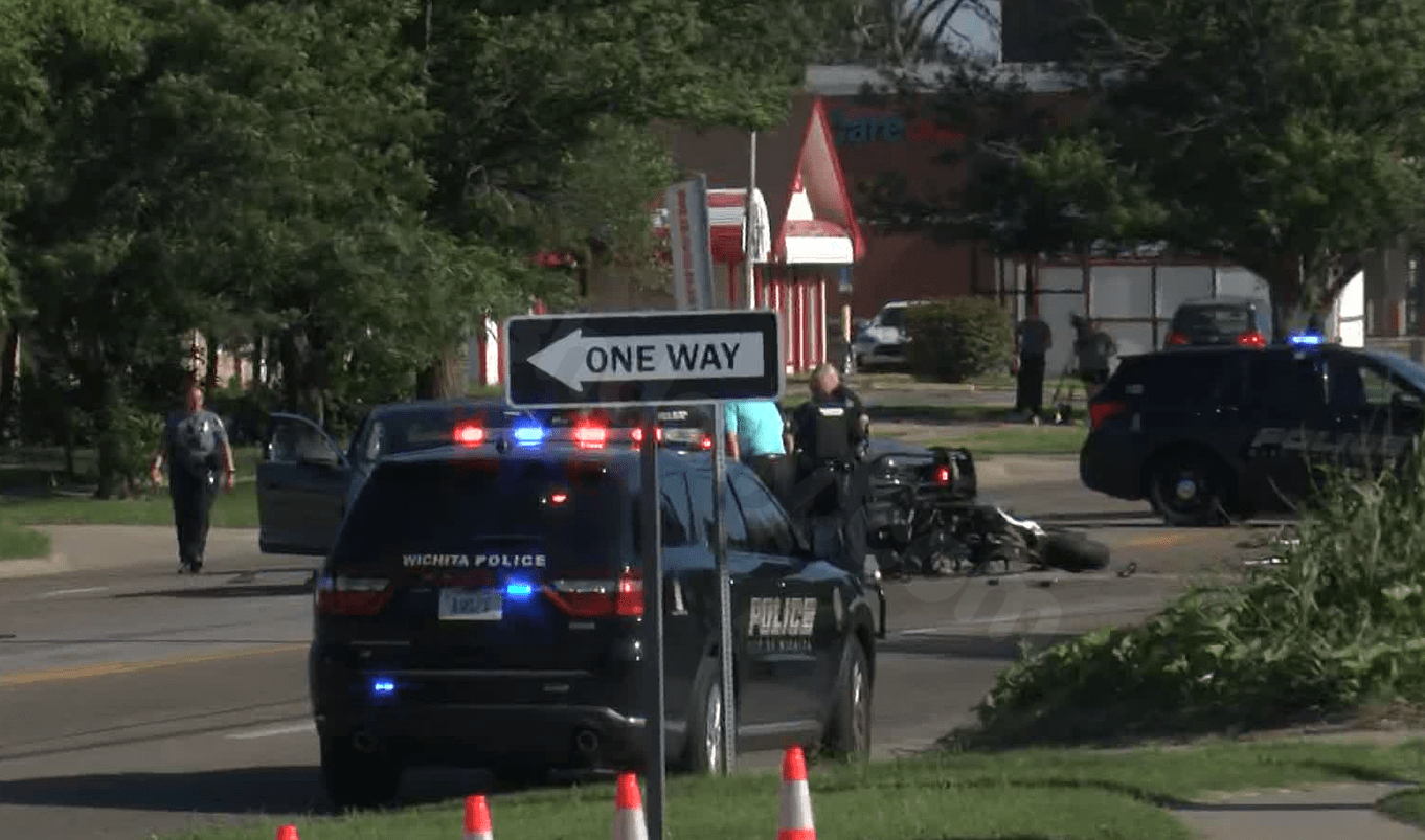 One dead after motorcycle crash in south Wichita