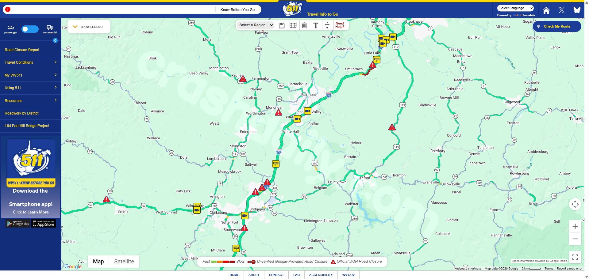 Several crashes reported after overnight storms in WV