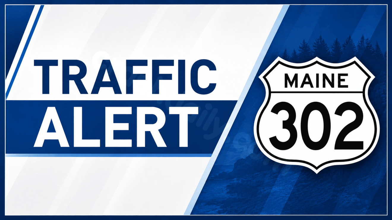 Route 302 in Windham closed due to crash