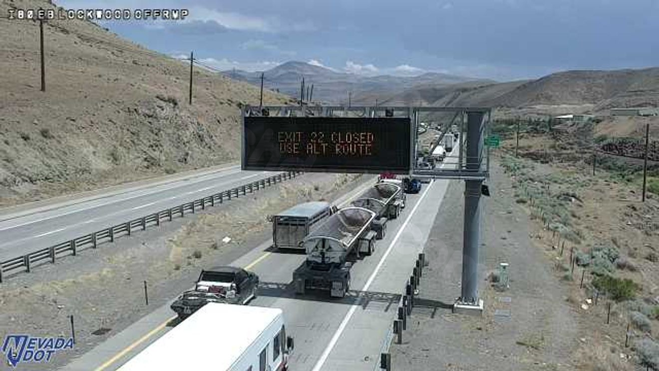 Deadly crash closes eastbound I-80 Lockwood on-ramp