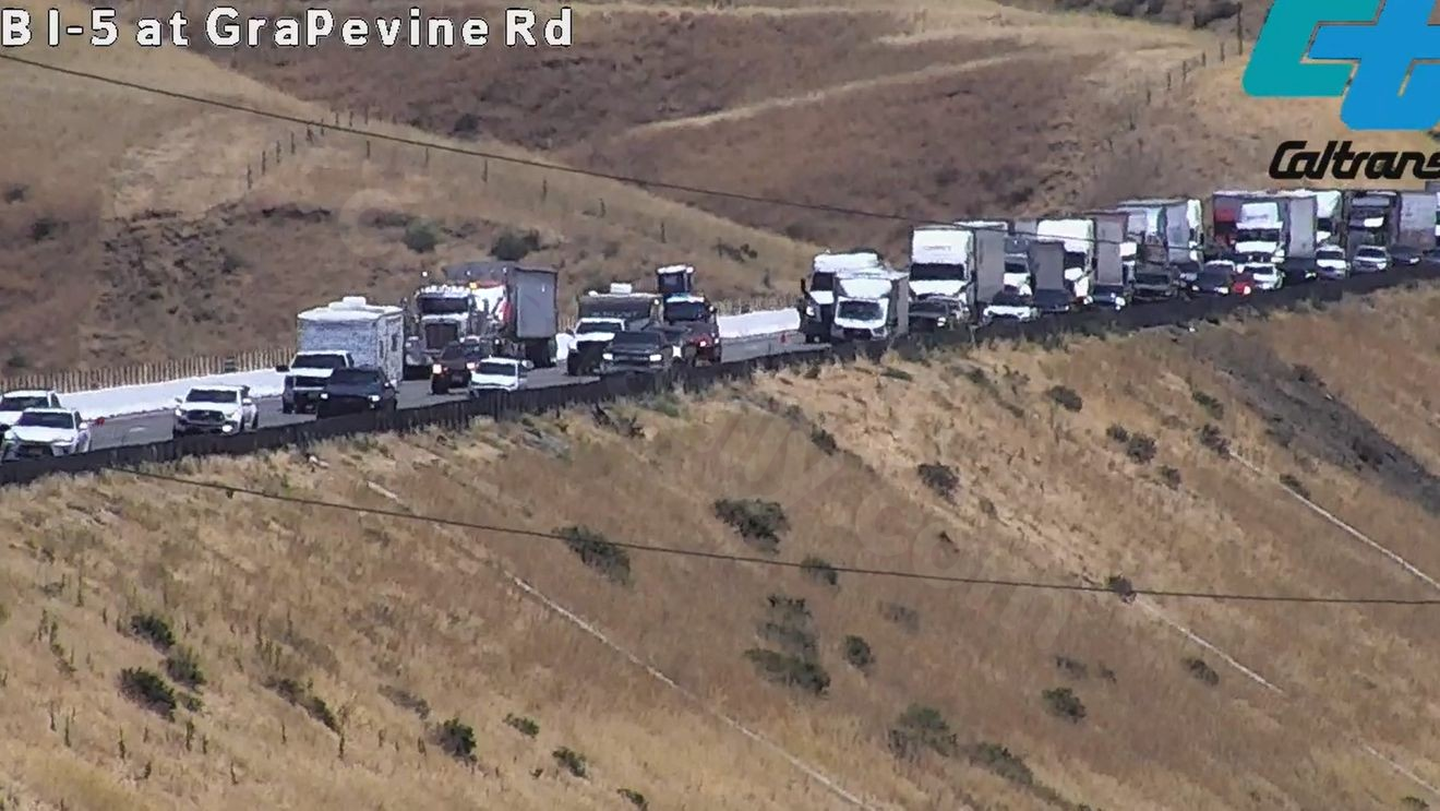 Expect delays on I-5 near Grapevine Road after semi-truck involved in crash