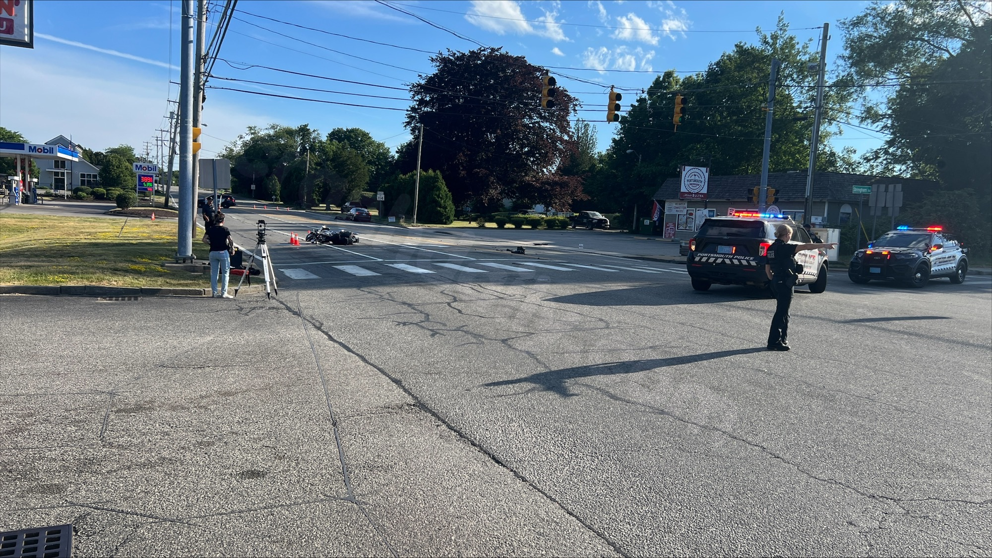 Woman charged with DUI after serious motorcycle crash