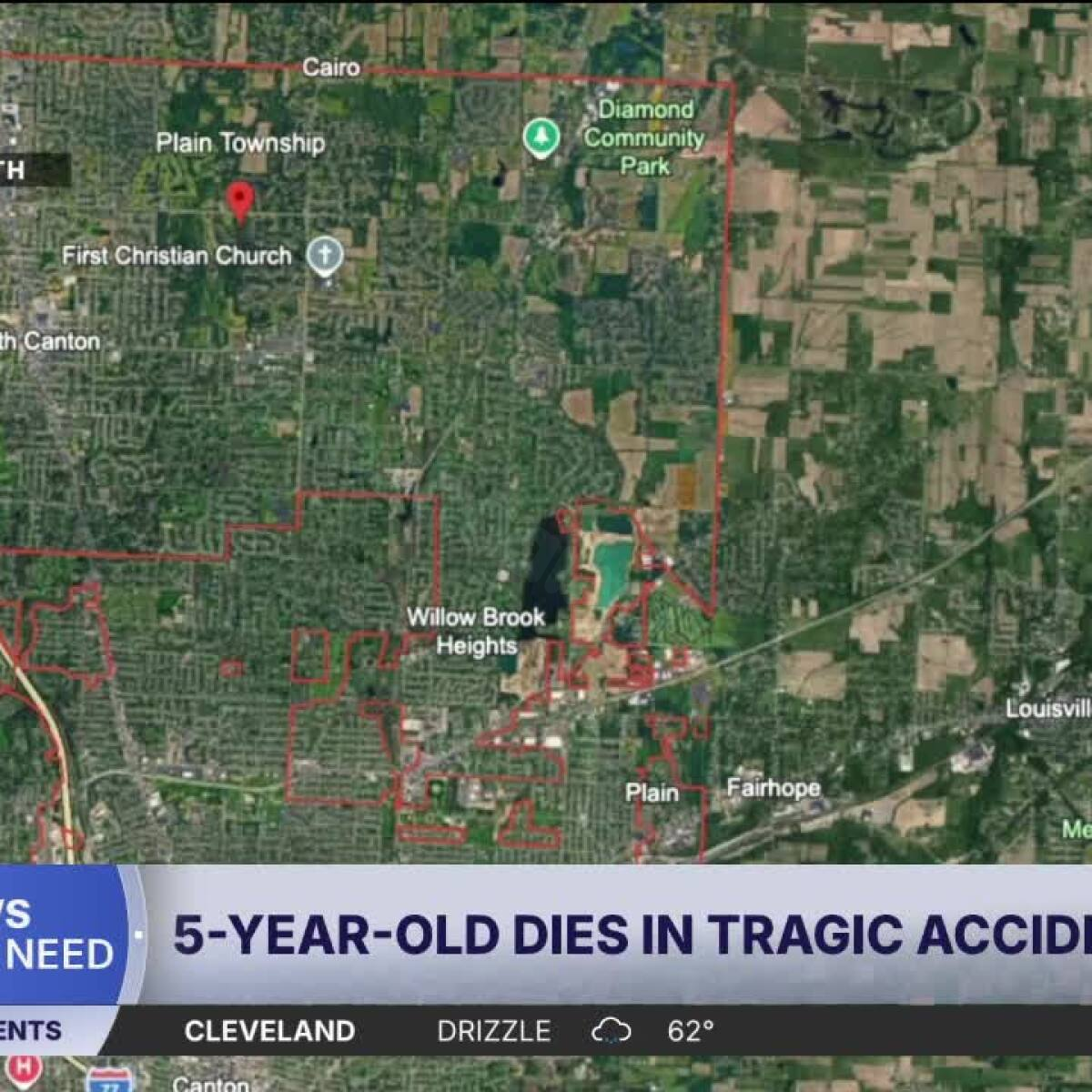 5-year-old dies after tragic accident in Plain Township