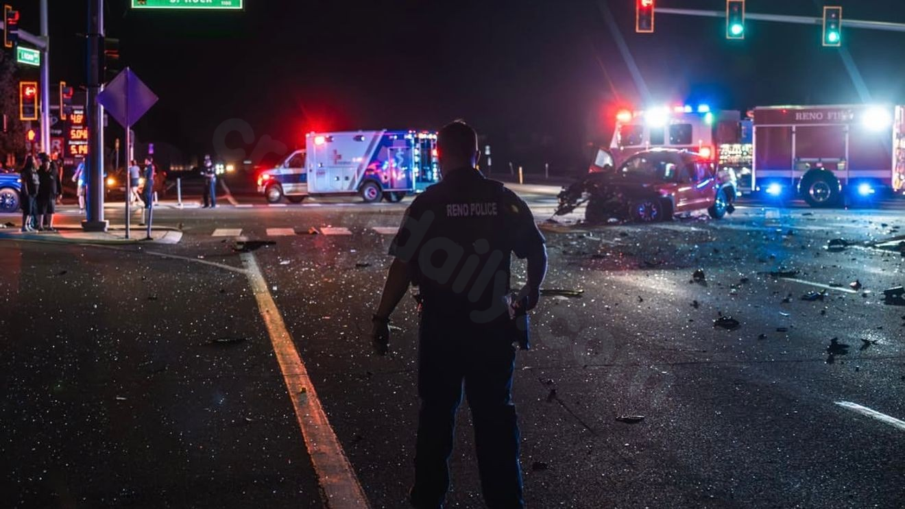 High-speed race ends in violent Reno intersection crash, multiple hurt