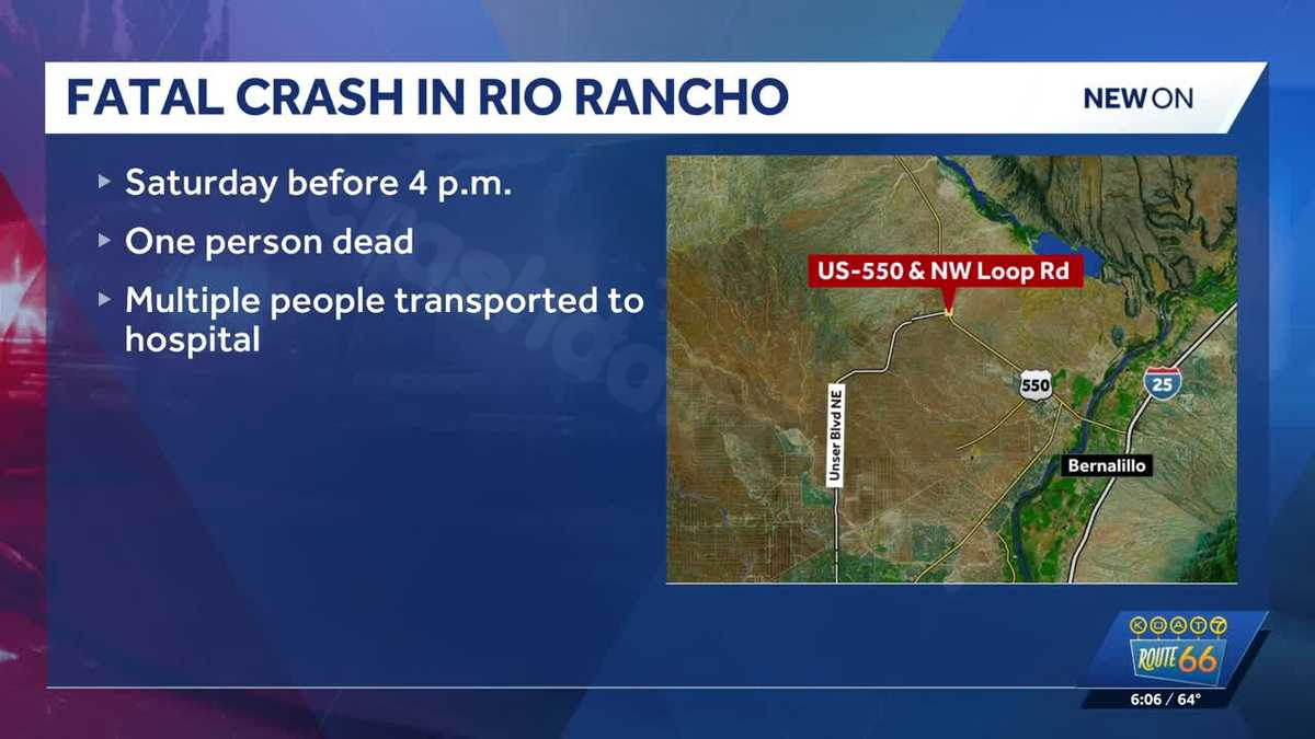 One dead, several injured in crash at US 550 and Northwest Loop