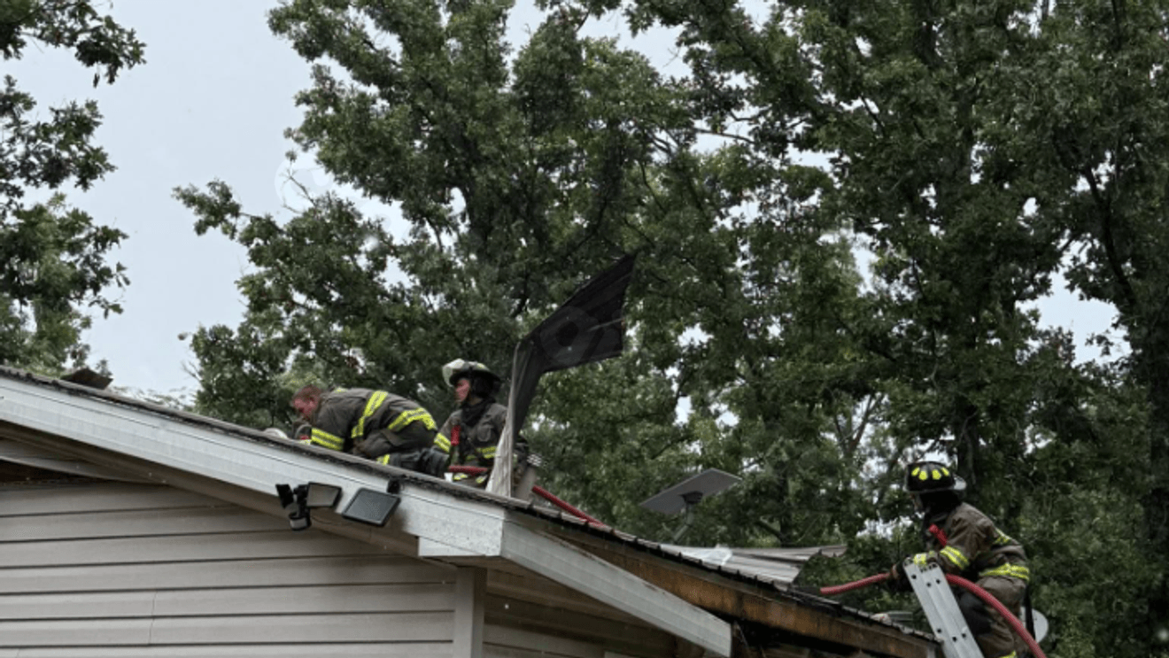 Vienna Fire crews respond to vehicle crash and house fire Sunday morning