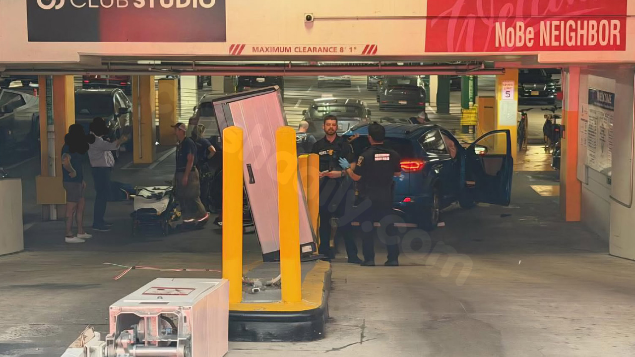 Driver killed after single-vehicle collision inside parking garage, officials say