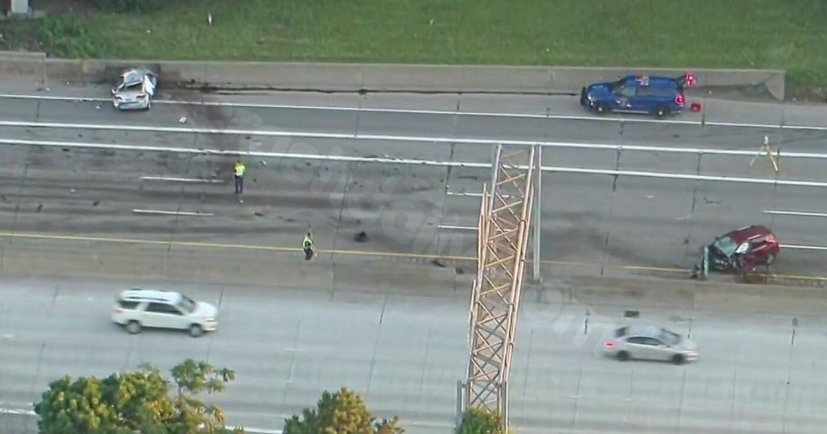 Wrong-way crash snarls traffic early Tuesday in downtown Detroit