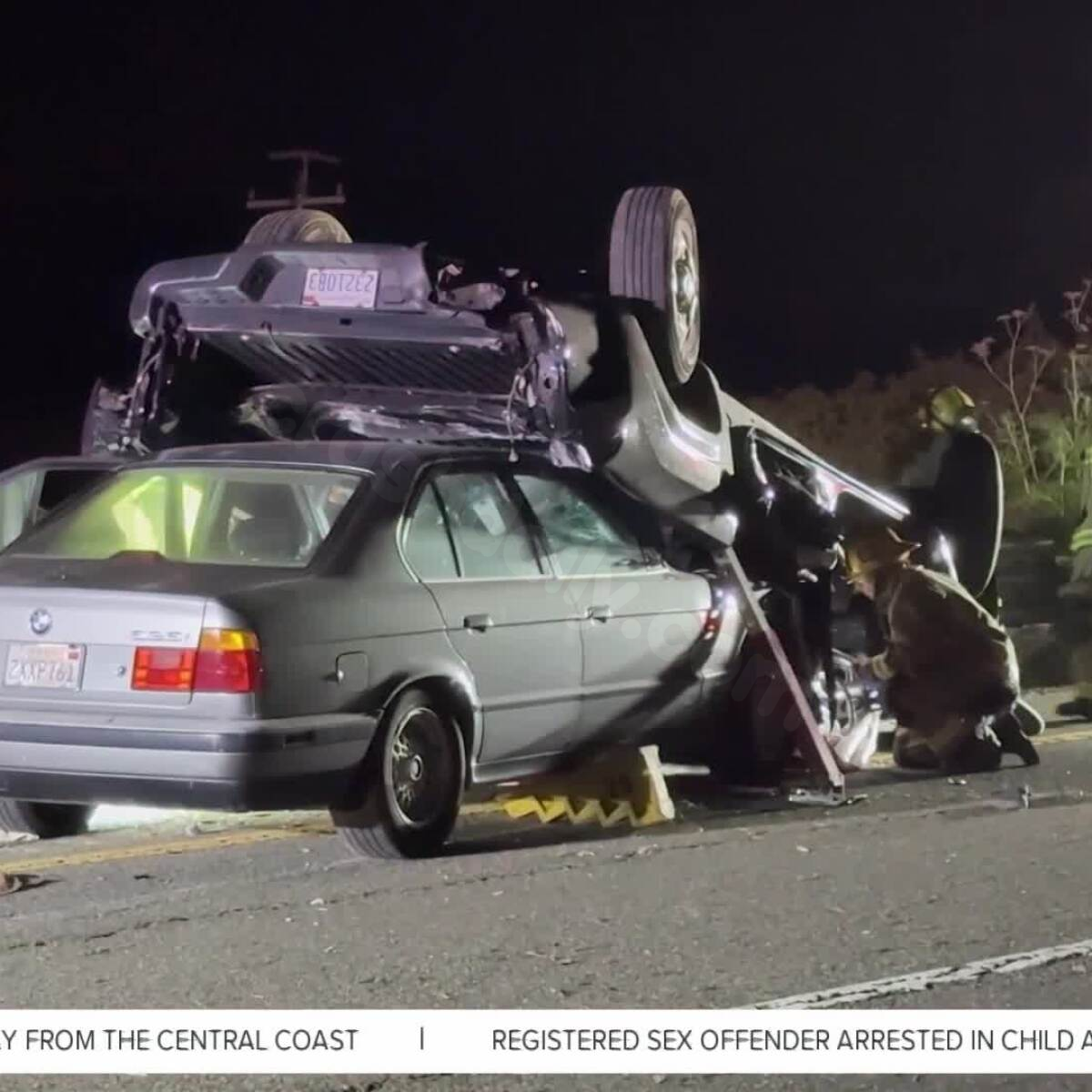 1 dead following rollover crash on Hwy 101 in San Luis Obispo